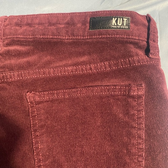 Kut from the Kloth Red Straight Leg Jeans - Picture 13 of 16